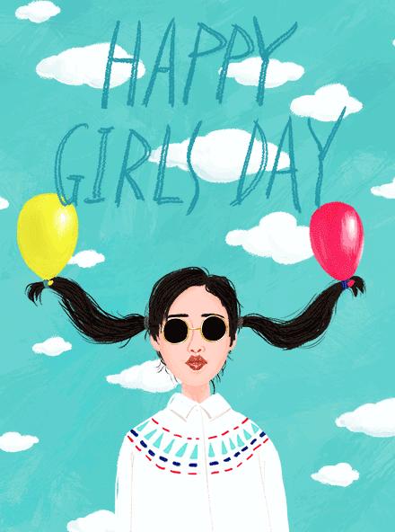 女生节！聊天不用打字的动态表情图片大全