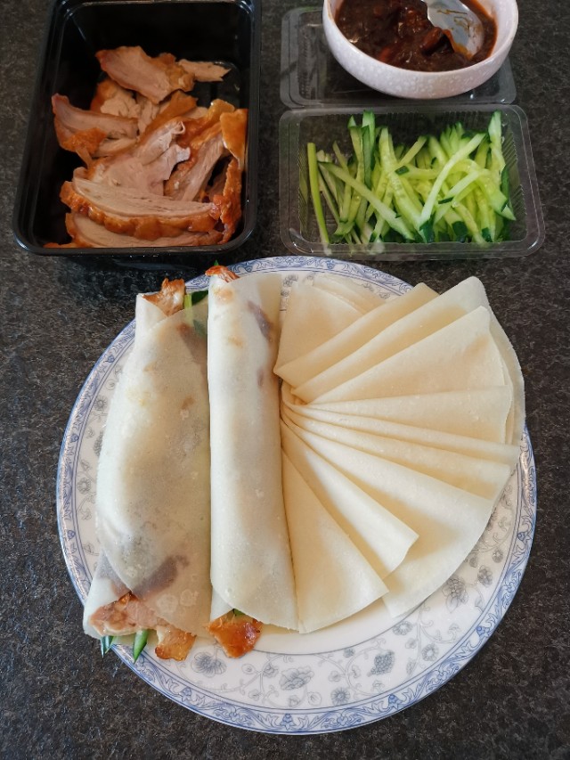 烤鸭小薄饼的家常做法,烤鸭小薄饼的做法