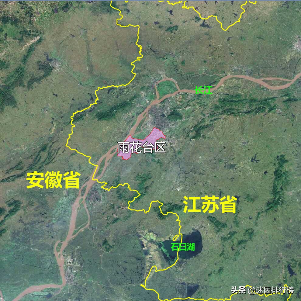 南京浦口地形图,江苏南京市地图全图高清版