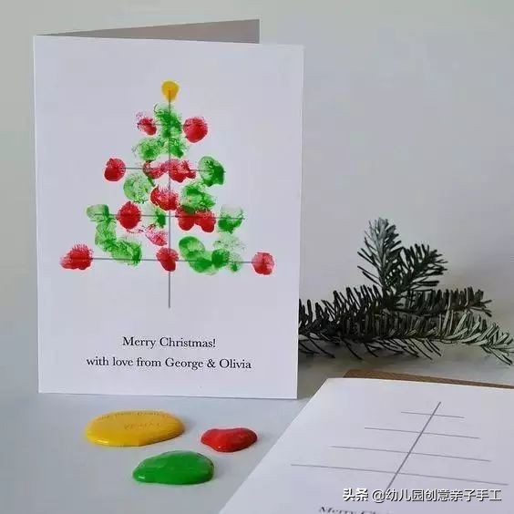 新年涂鸦贺卡幼儿园,圣诞节贺卡小学生一年级绘画