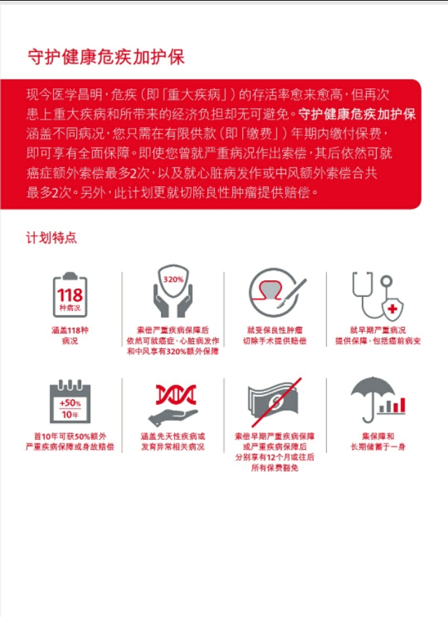 香港保诚重疾保险排行榜,香港重疾险与香港寿险对比