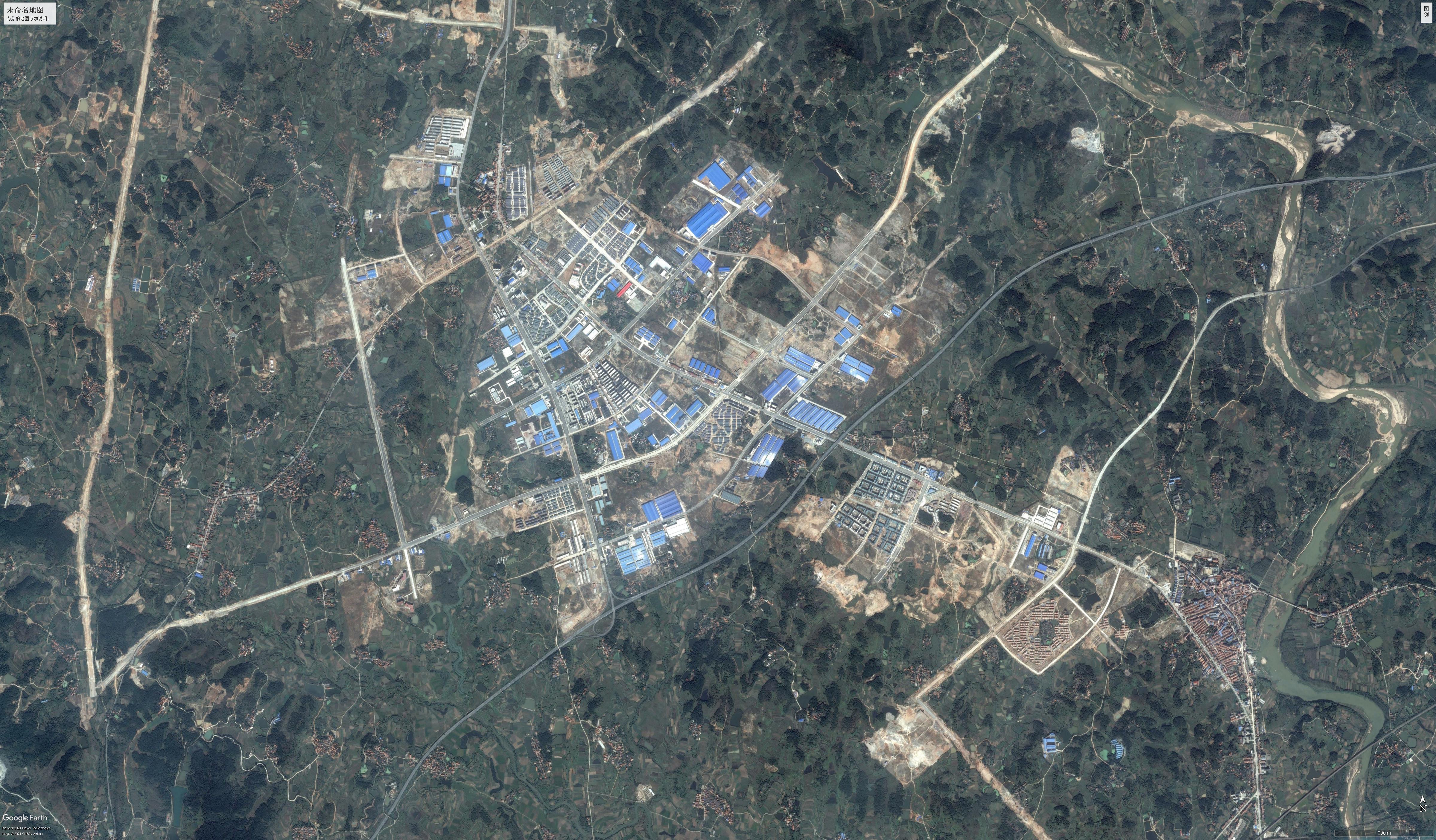 卫星地图看基地,卫星看凤凰