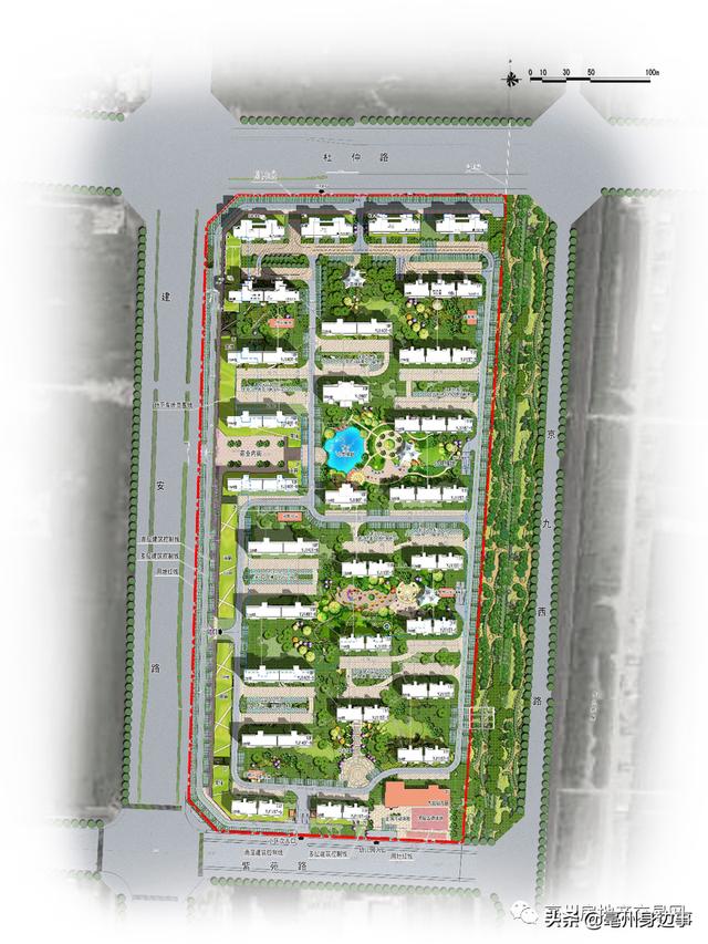 亳州市近三年开发项目规划图,亳州市新建安置房项目