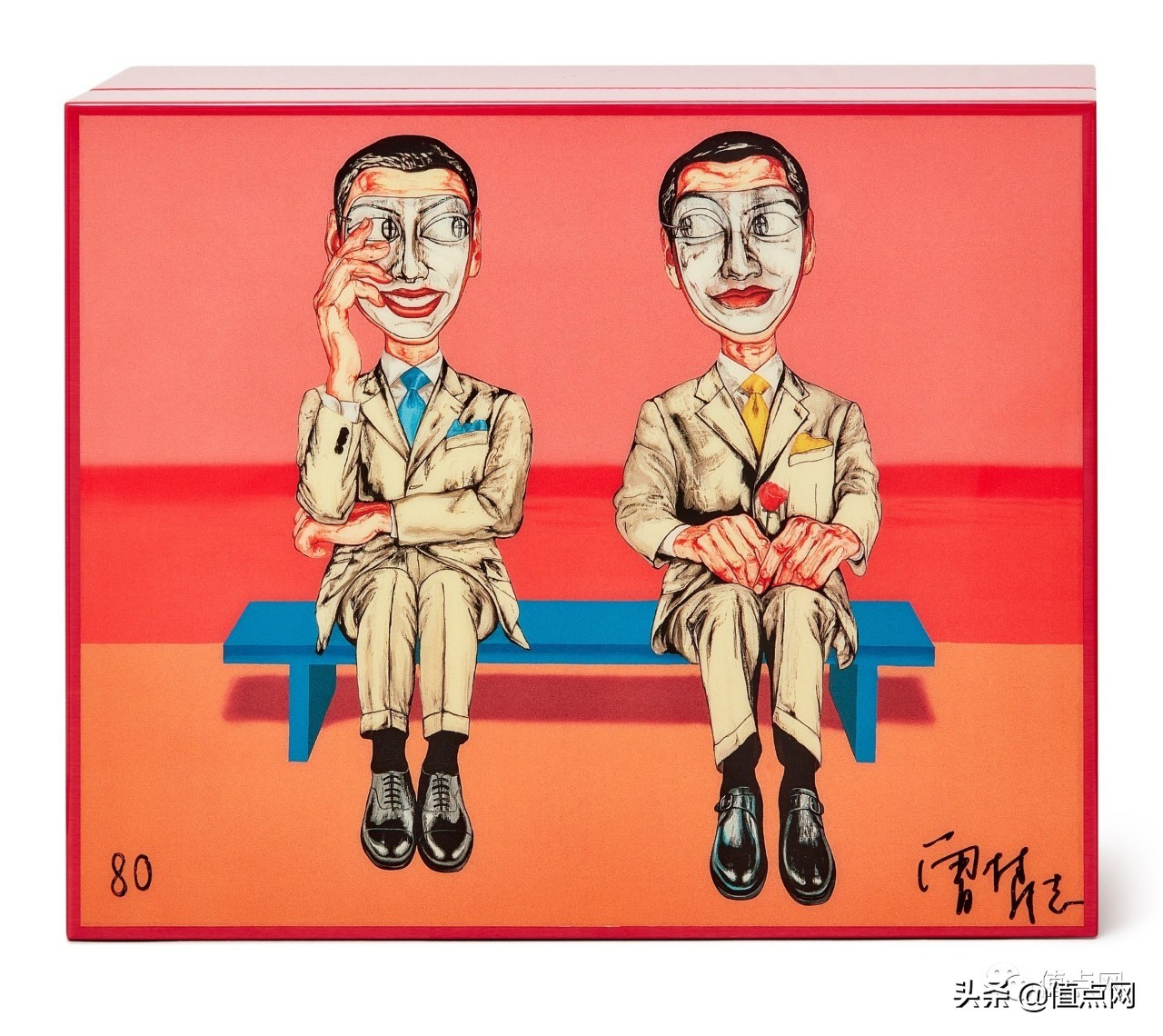 曾梵志拍卖纪录最后的晚餐,曾梵志苏富比