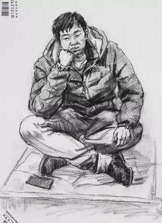 速写创作思路默写的技巧,简单生动的速写动态默写