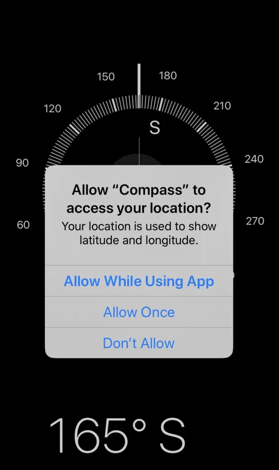 苹果自带指南针怎样定位,iphone怎么添加指南针组件