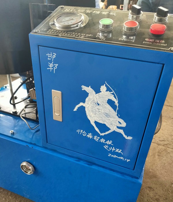 钢管接头压管机,钢管压方管机器多少钱