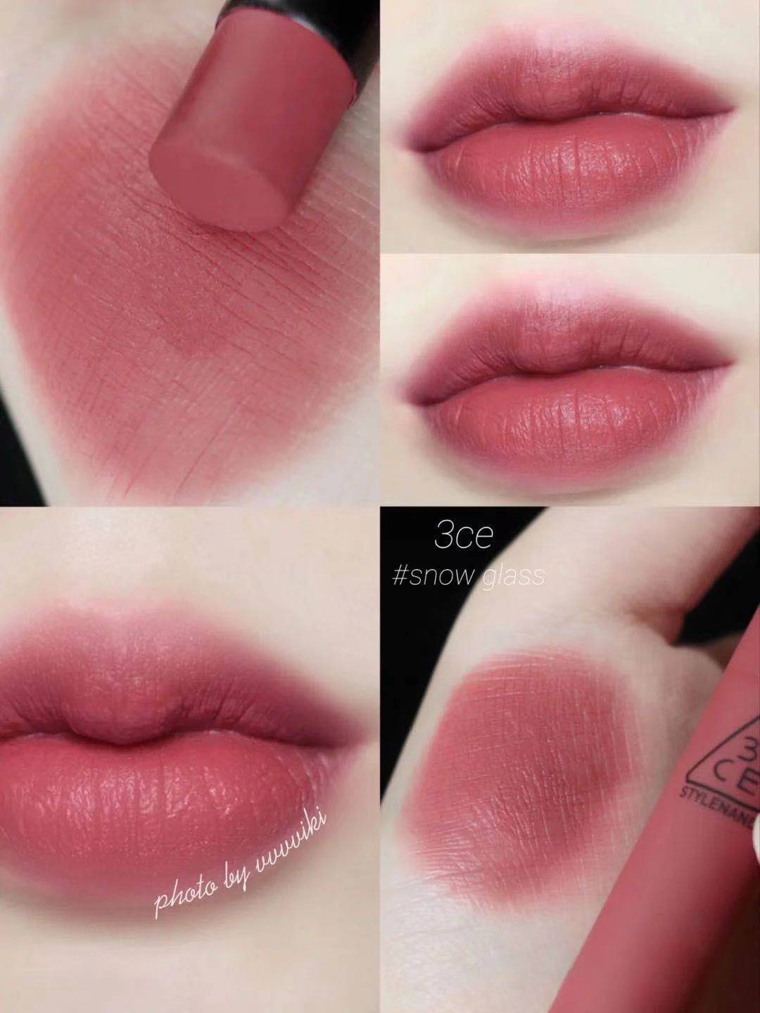 黄皮偏白泛红选兰蔻什么色号,深唇黄皮兰蔻红管274试色