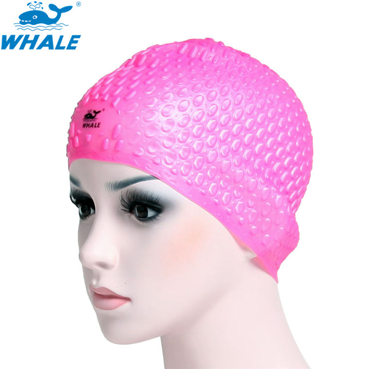 防水鲸鱼泳帽,硅胶泳帽加大男女通用