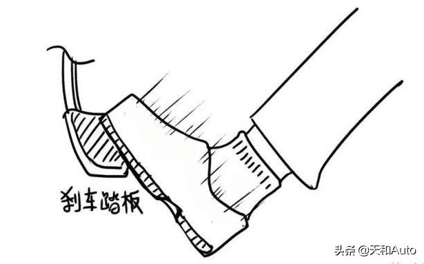 刹车踏板改成左脚,自动挡车刹车为什么不设计在左脚