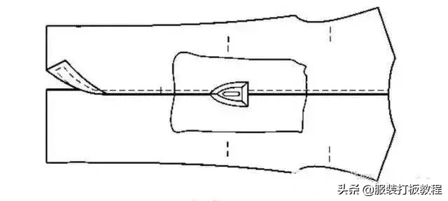 男大衣的工艺流程,服装制版纸样呢子大衣