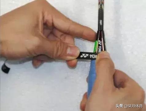 羽毛球手胶缠法双打,羽毛球手胶缠法分左右手吗