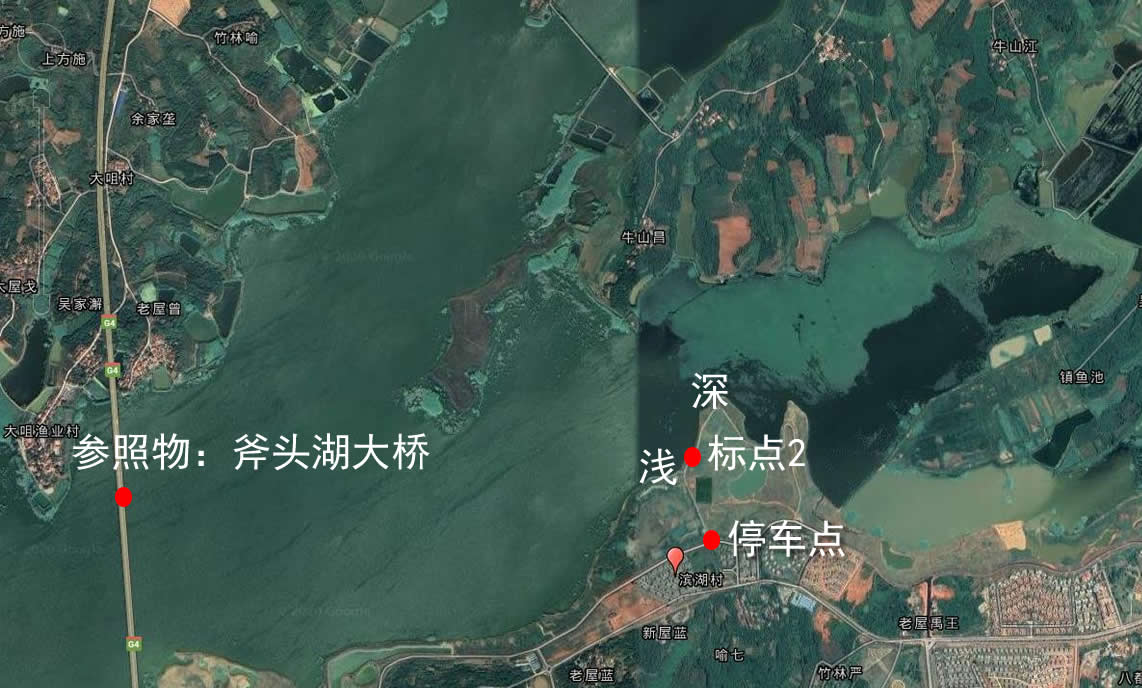 斧头湖咸宁段有哪些钓点,斧头湖咸宁钓位