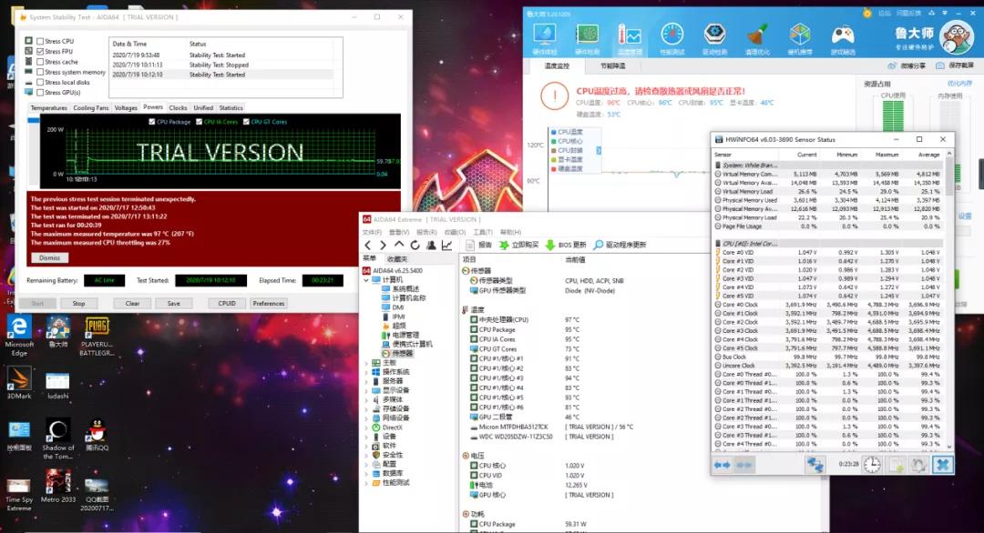 火影t6a-x酷睿i9游戏测评,火影t9m值得入手吗