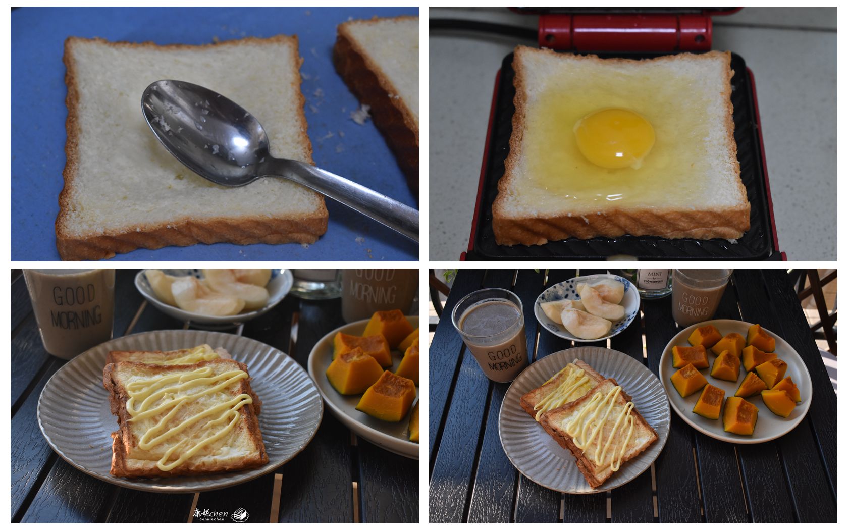 快手三文治简单做法,最简单的三文治早餐