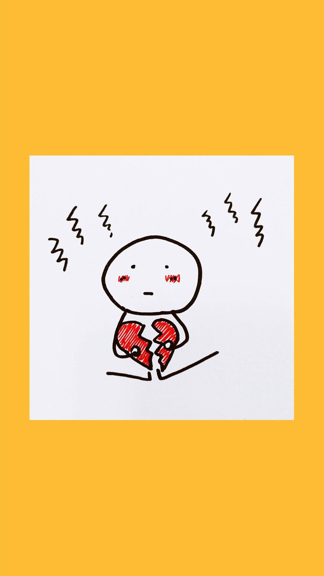 简笔画火柴人壁纸,简笔画火柴人手绘