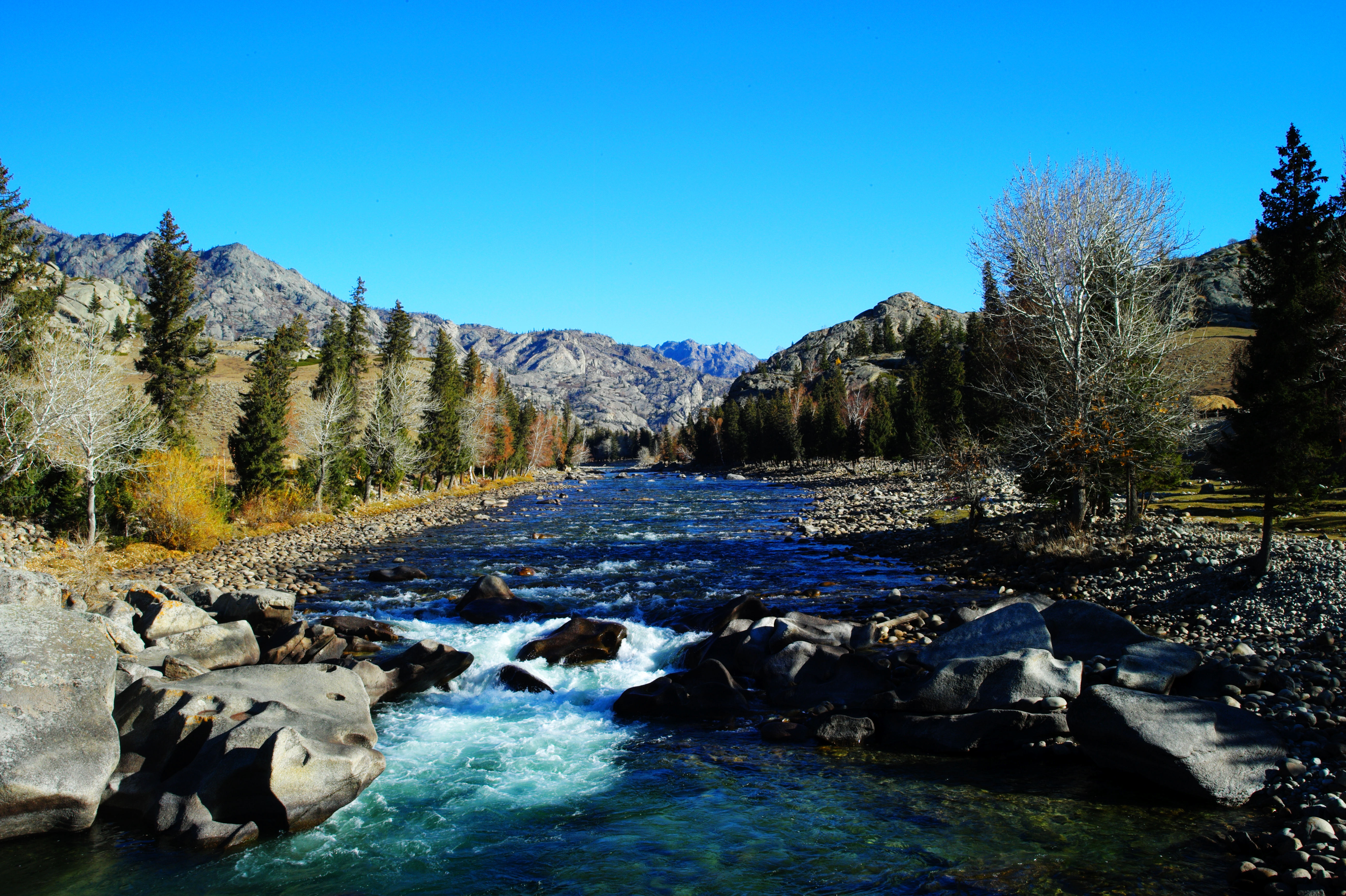 南山牧场，未曾改变的山水未曾改变的哈萨克人，织成的画卷真美
