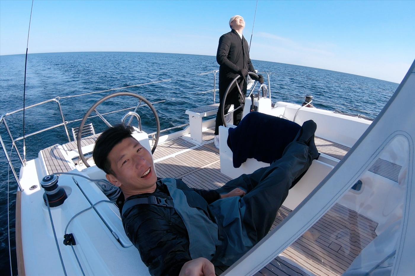 中国小伙的航海日记（二）：两个菜鸟闯北欧，被困极寒波罗的海