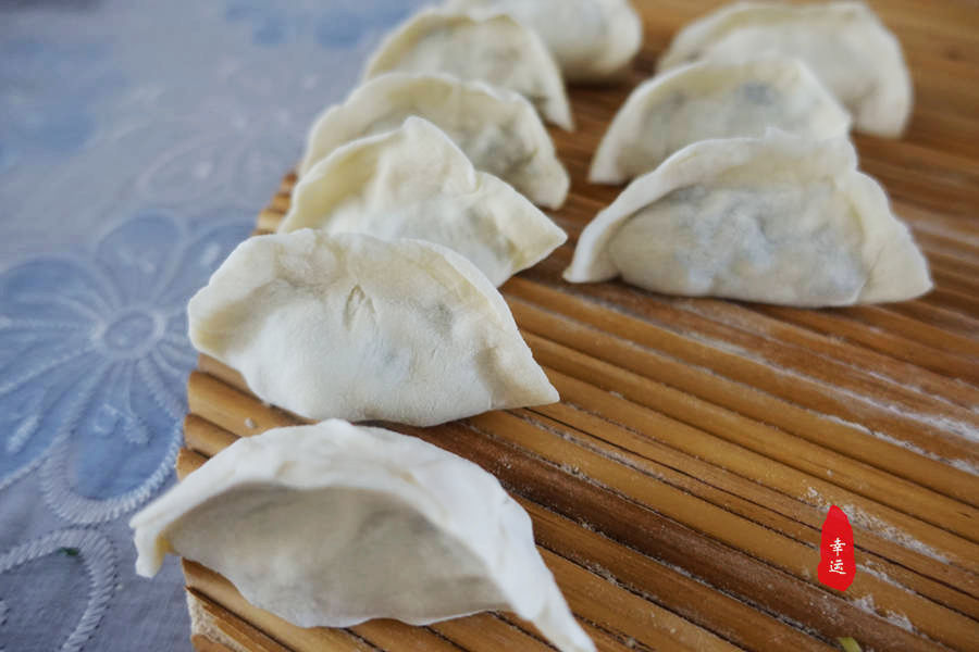 香菇油菜鸡蛋馅饺子,油菜香菇鸡蛋饺子馅做法大全