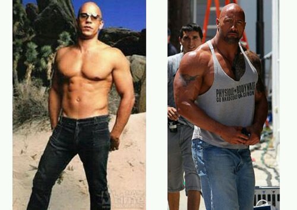 范迪塞尔肌肉图片,硬汉范迪塞尔