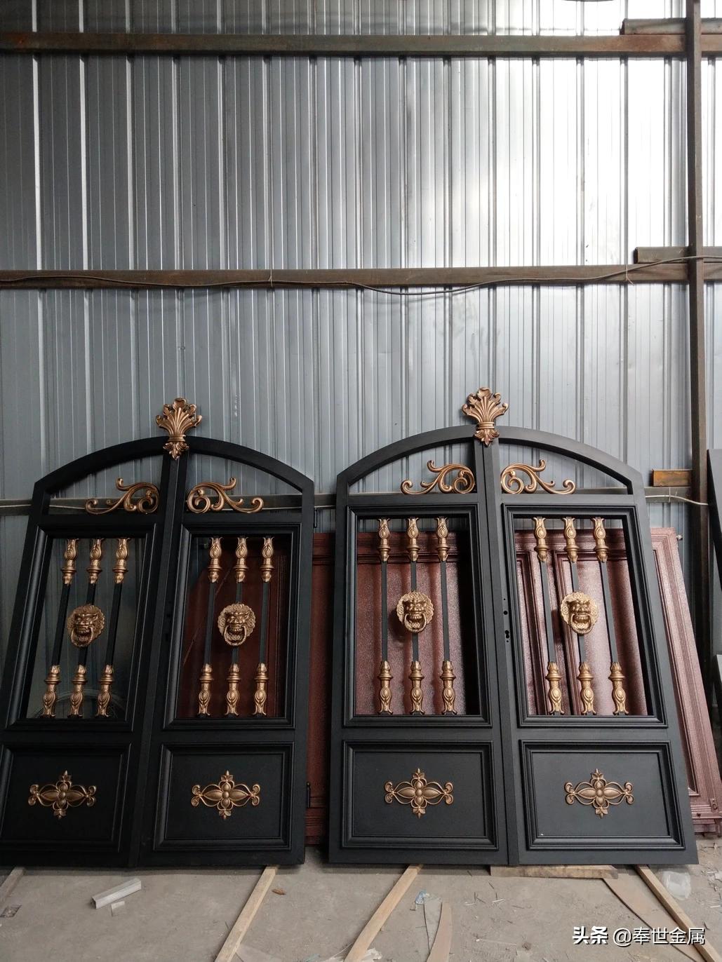 庭院大门怎么样做好看,农村院子做什么门好