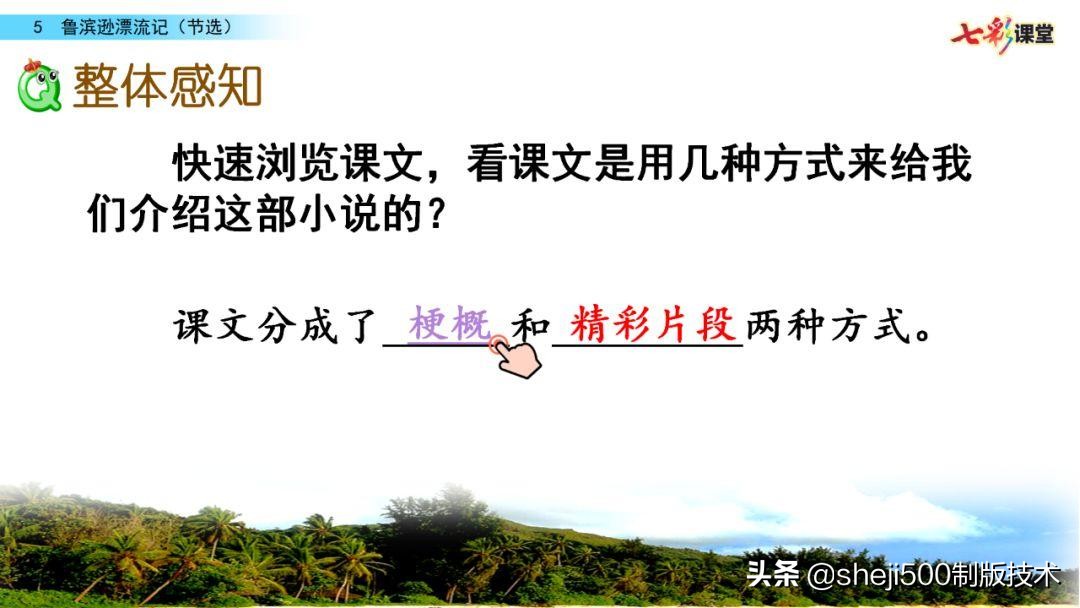 六年级下册语文复习鲁滨逊漂流记,语文六年级下册鲁滨逊漂流记讲解