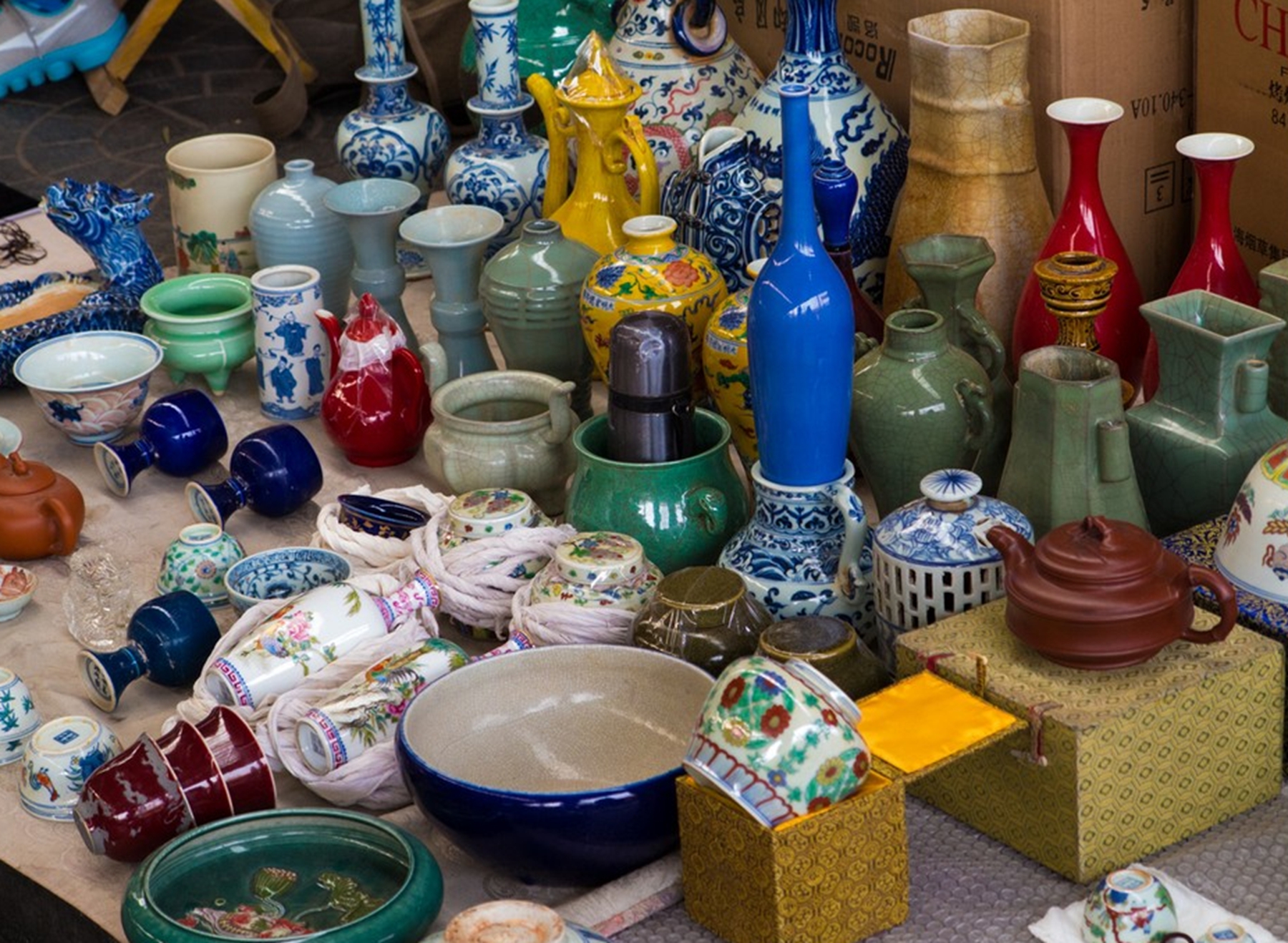 北京有几个古玩地摊市场,在北京不起眼的生意