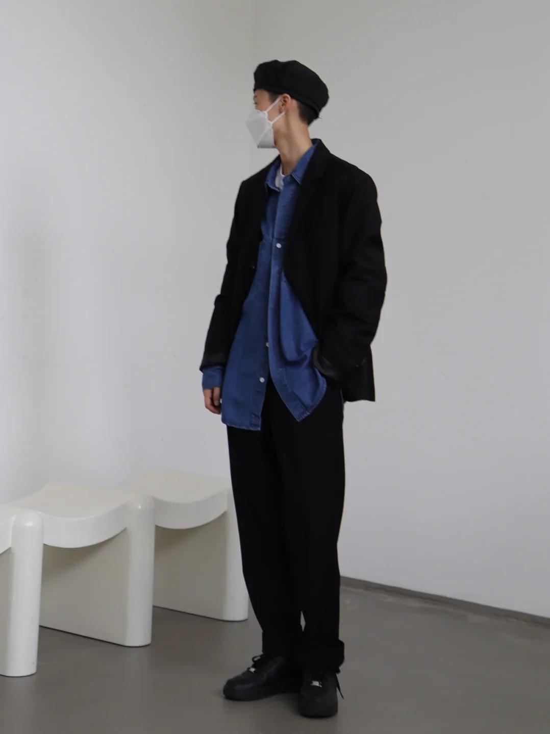 男生清冷感和疏离感穿搭,男生春天低饱和度穿搭