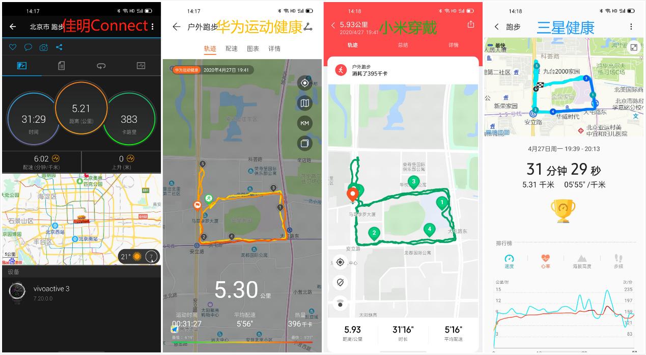 小米佳明运动手表对比 (佳明和华为智能手表推荐)
