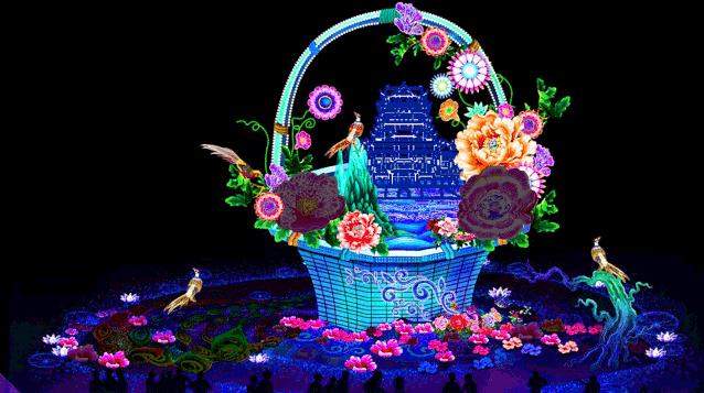 南宁青秀山迎新春灯展,青秀山灯展游览服务信息