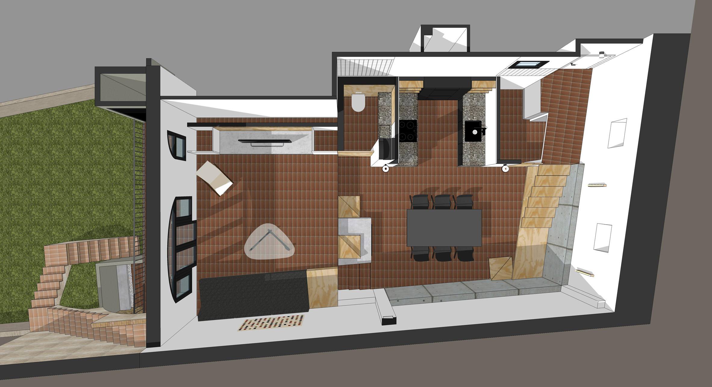 巴塞罗那公寓简约风,巴塞罗那公寓大户型