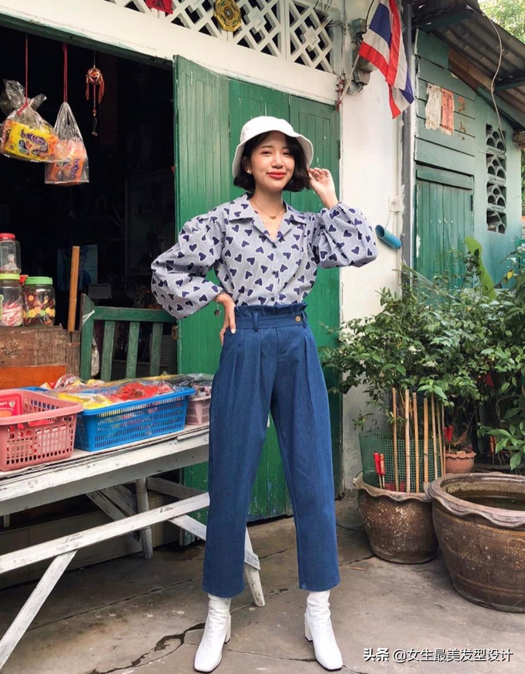 禁欲系夏季衬衫搭配,傲娇的四月春夏衬衣搭配