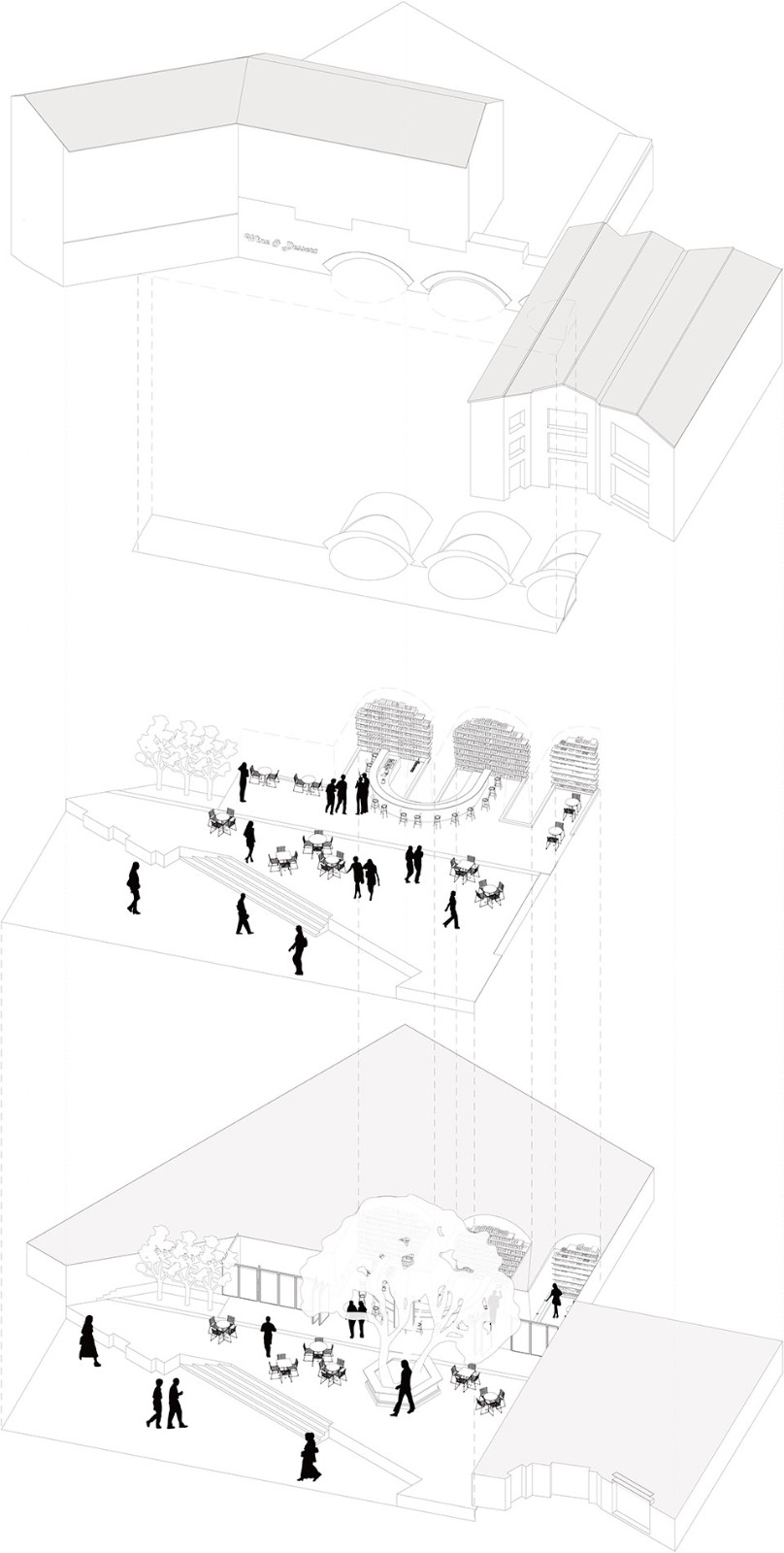 重庆“几许町”酒吧/青·微舍工作室