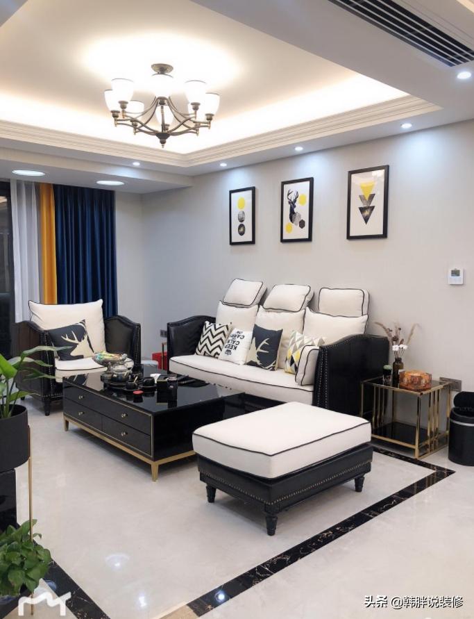 碧桂园精装房改造轻奢风格家装,极简碧桂园166平米精装房整装效果