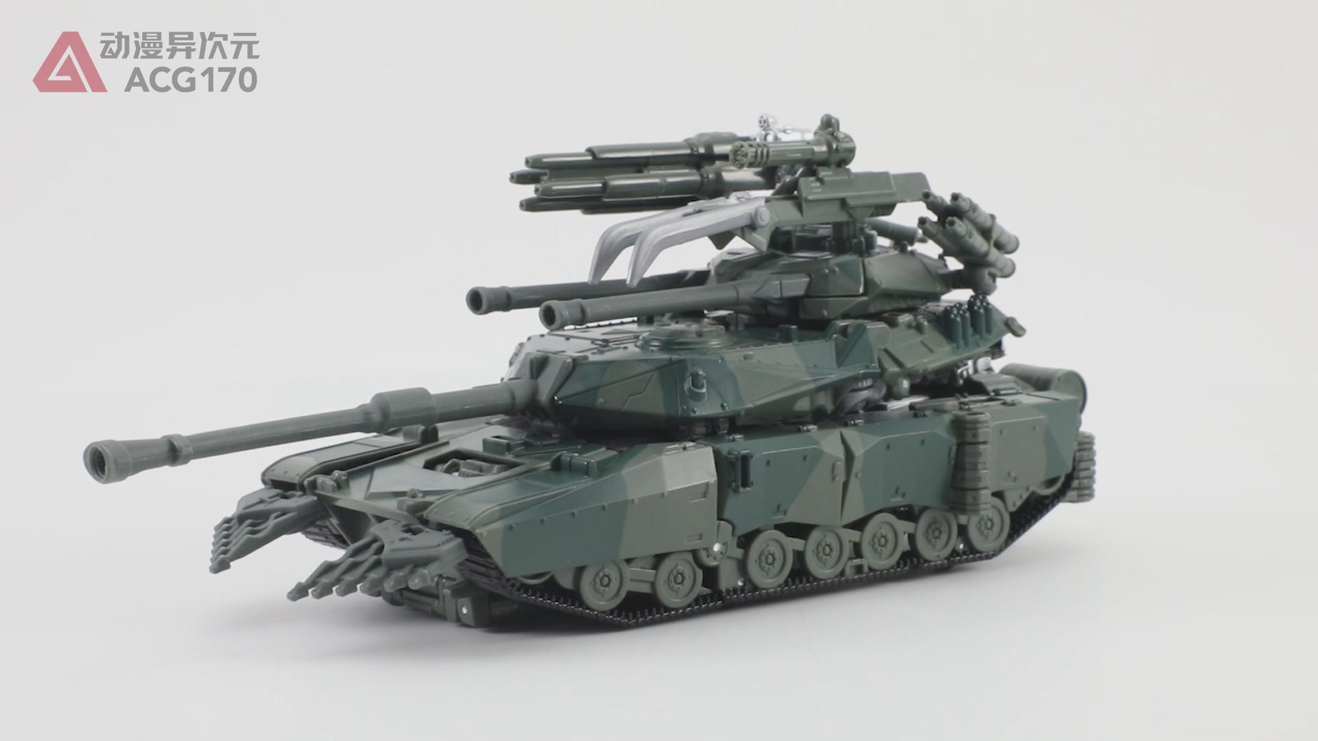 电影变形金刚1擎天柱玩具测评,变形金刚中能变坦克的霸天虎