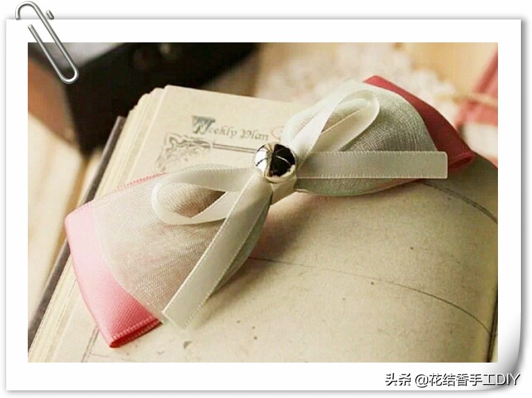 蝴蝶结发饰手工制作布艺,如何自制手工蝴蝶结发饰