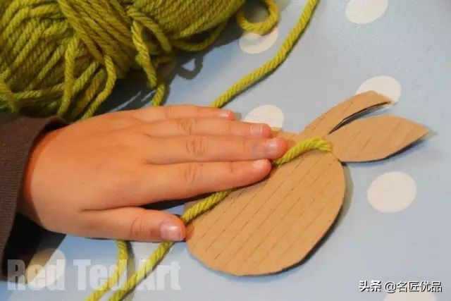 用绳子做亲子手工简单好看,儿童手工又简单又好玩的手工