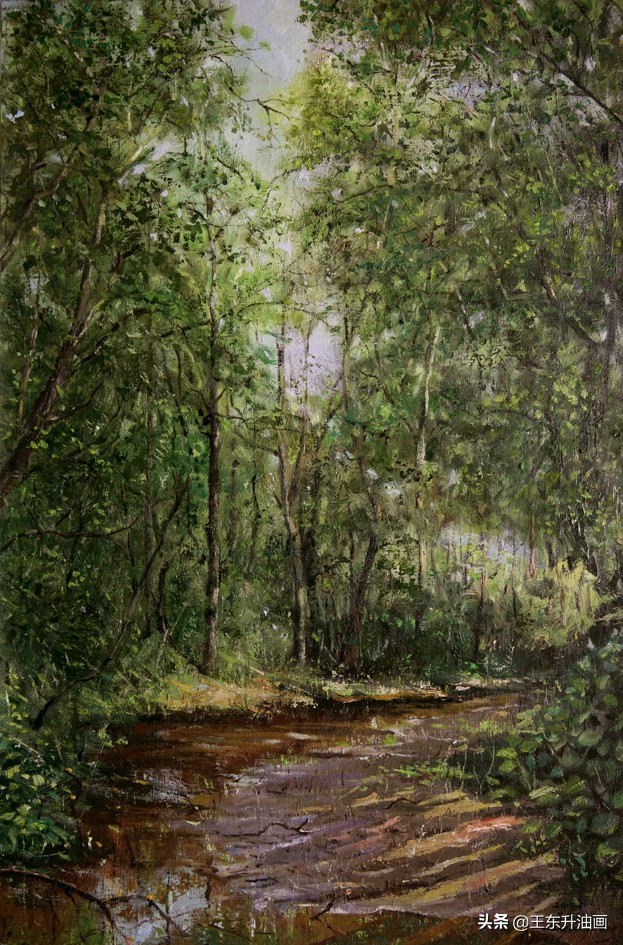 *善美真**的向往与追求——王东升油画作品管窥