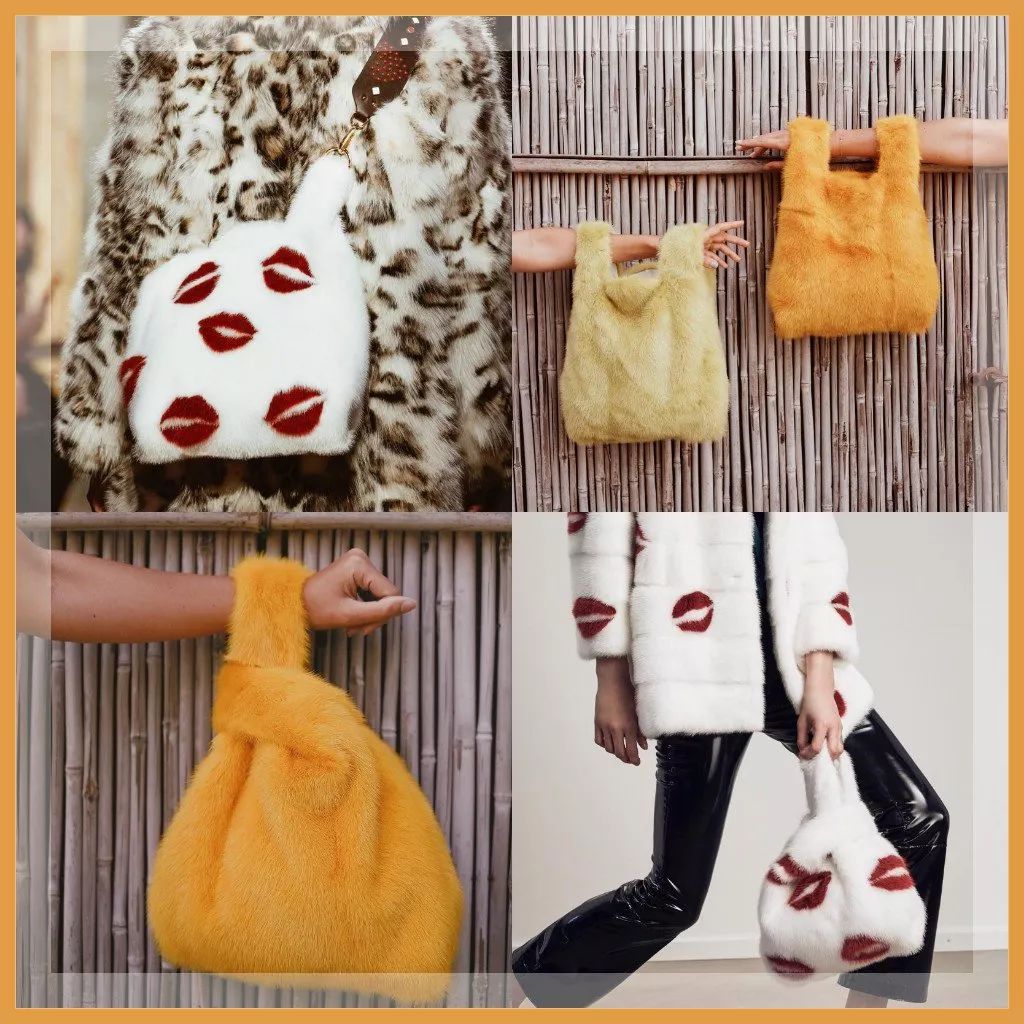 我花1000多块买的毛绒包,后来发现有点贵!