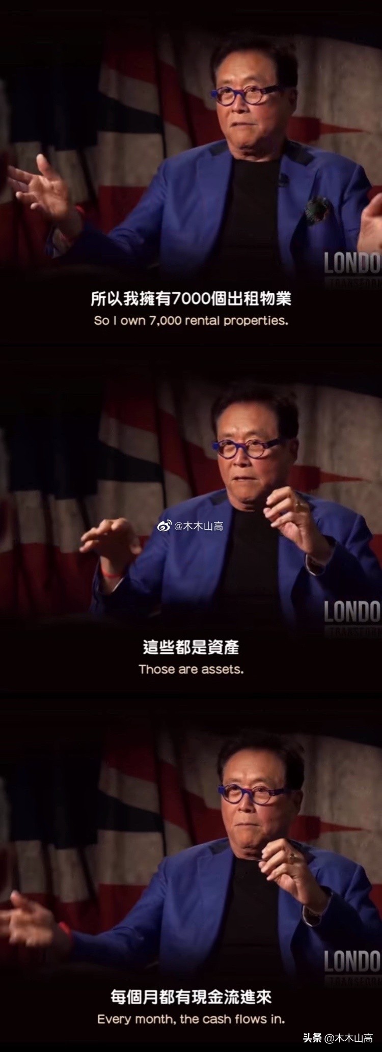 0027为什么罗伯特清崎有7000套房子？