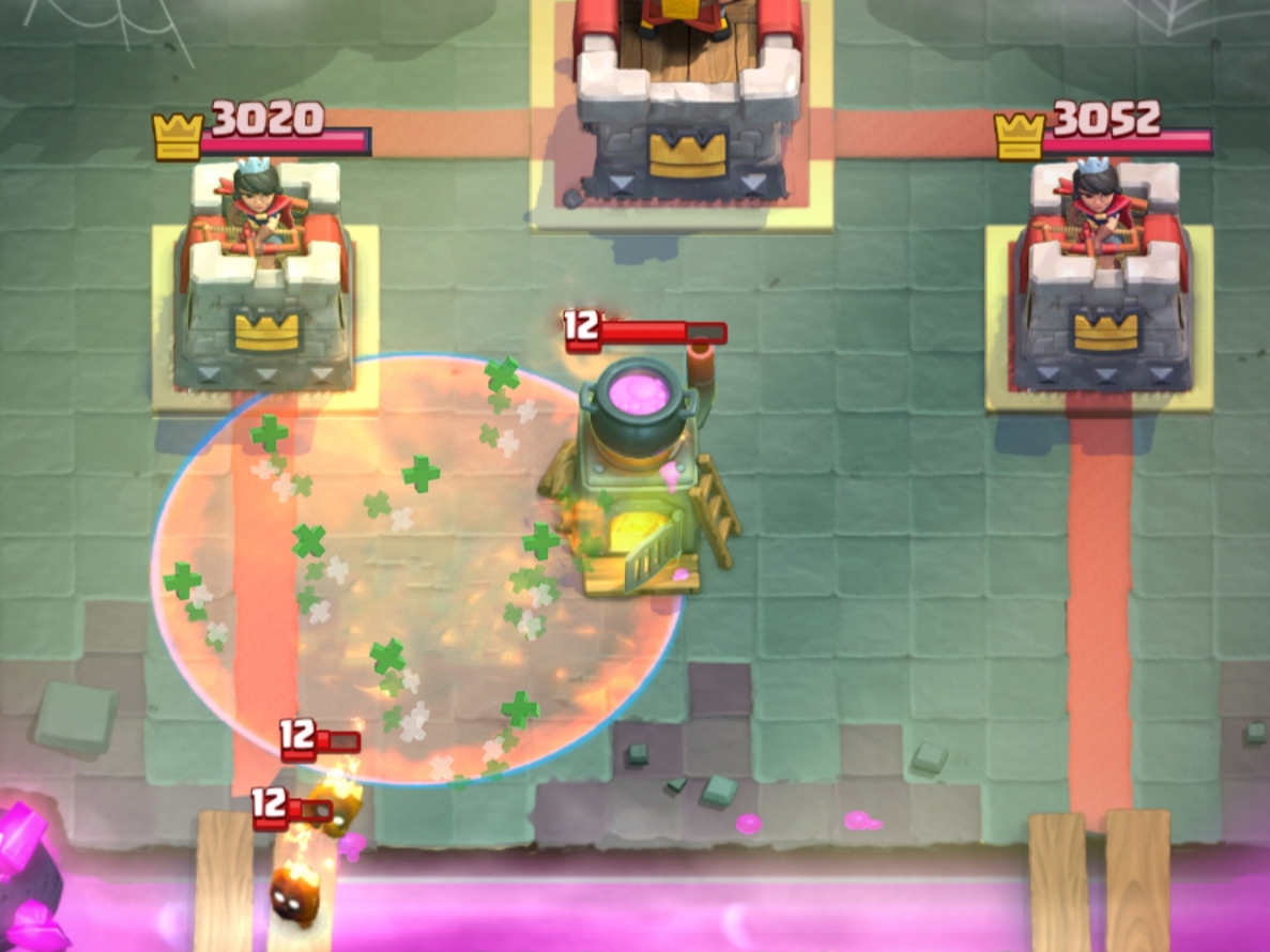 皇室战争小法术和大法术搭配,皇室战争治疗术