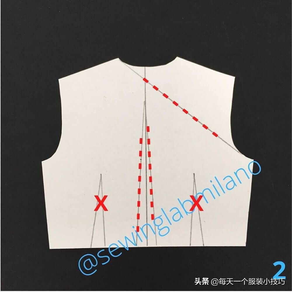 交叉v领连衣裙纸样,一字领紧身连衣裙