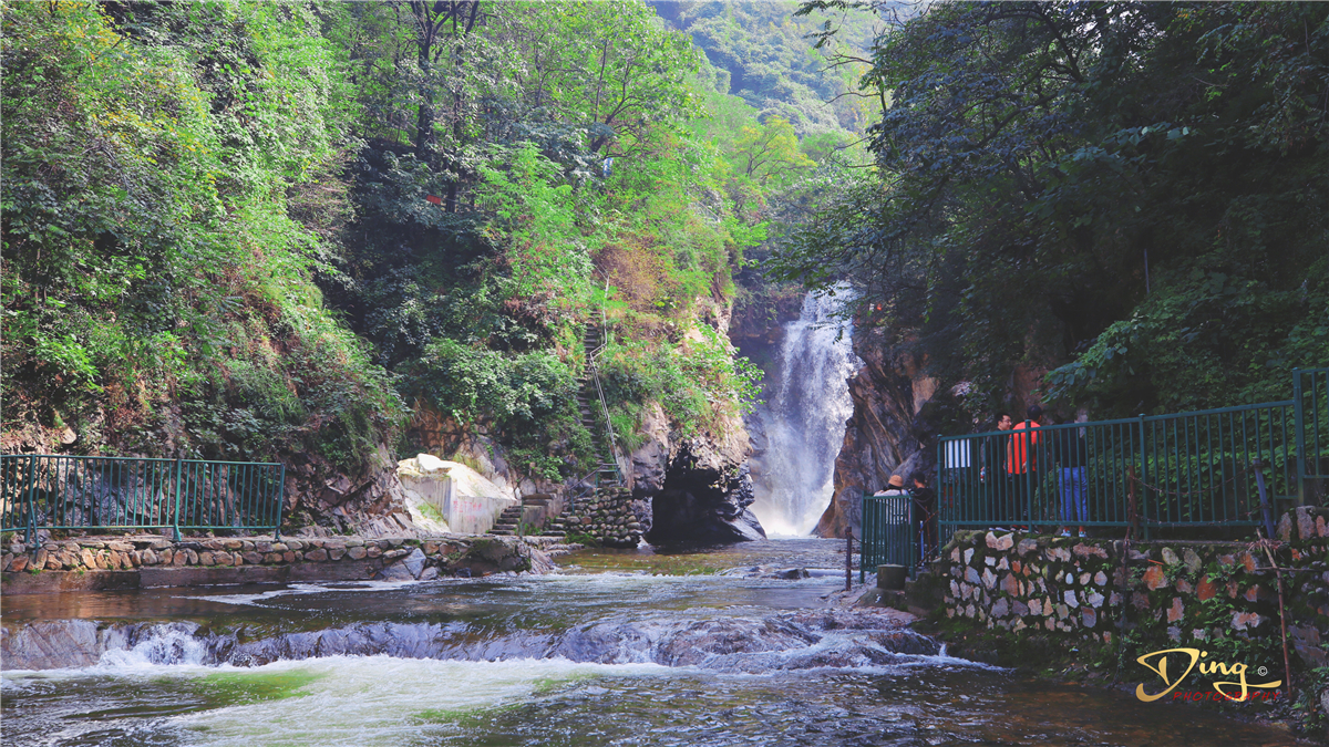 秦岭最美瀑布,秦岭壮观瀑布