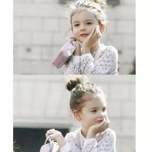 莫妮卡•贝鲁奇穿开叉裙,身材火辣不似55岁,10岁女儿颜值却被嘲