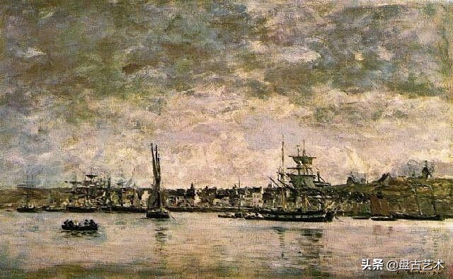 绘画大师创作的精美抽象油画,盘古文化艺术油画欣赏