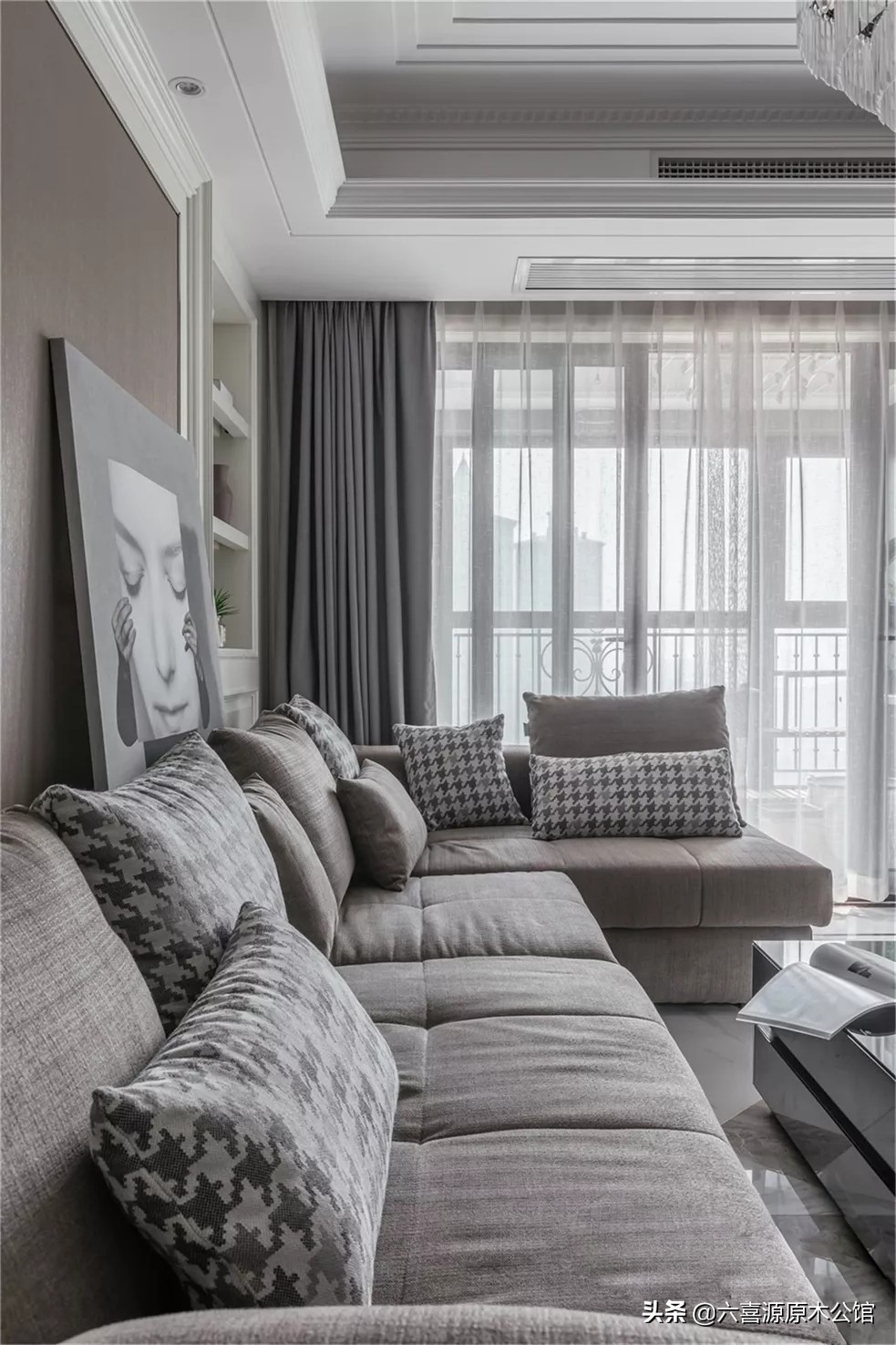 别具风格的现代美宅,190平新中式轻奢风格实景