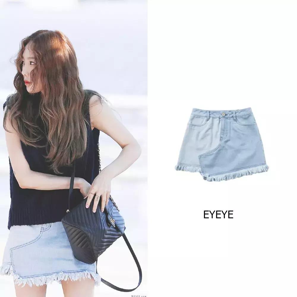 奚梦瑶穿miumiu黑钻吊带裙,158和178情侣穿搭