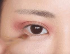 大脸小眼睛眉毛画法,大脸小眼睛化妆教程