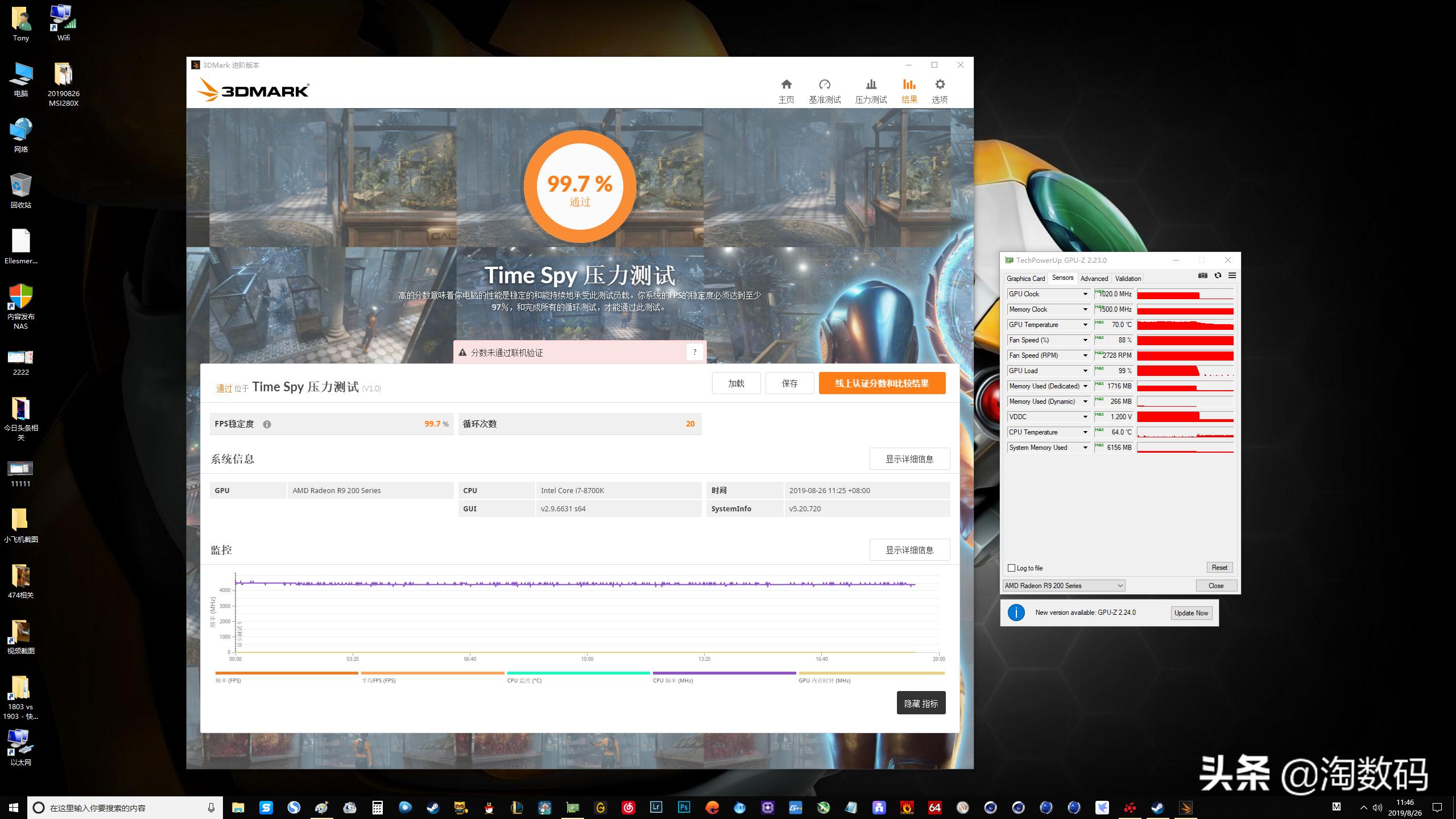 少年曾经的梦想:箱底翻出一张MSI微星R9280X红龙显示卡再战江湖