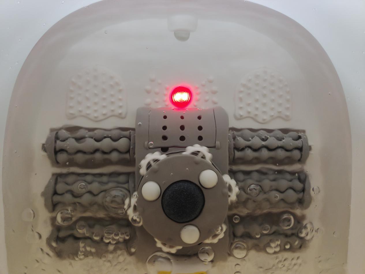 太极轮泡脚盆视频,足浴盆太极轮